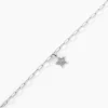 Bracelet Etincelante Argent Blanc