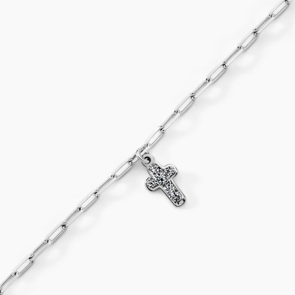 Bracelet Etincelante Argent Blanc|Marc Orian