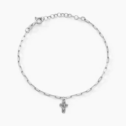 Bracelet Etincelante Argent Blanc|Marc Orian