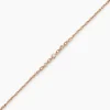 Bracelet Eugenie Argent Rose Oxyde De Zirconium