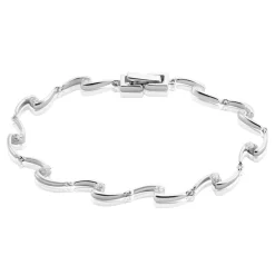 Bracelet Ezia Argent Blanc Oxyde De Zirconium|Marc Orian New