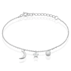 Bracelet Feeria Argent Blanc Oxyde De Zirconium|Marc Orian Sale