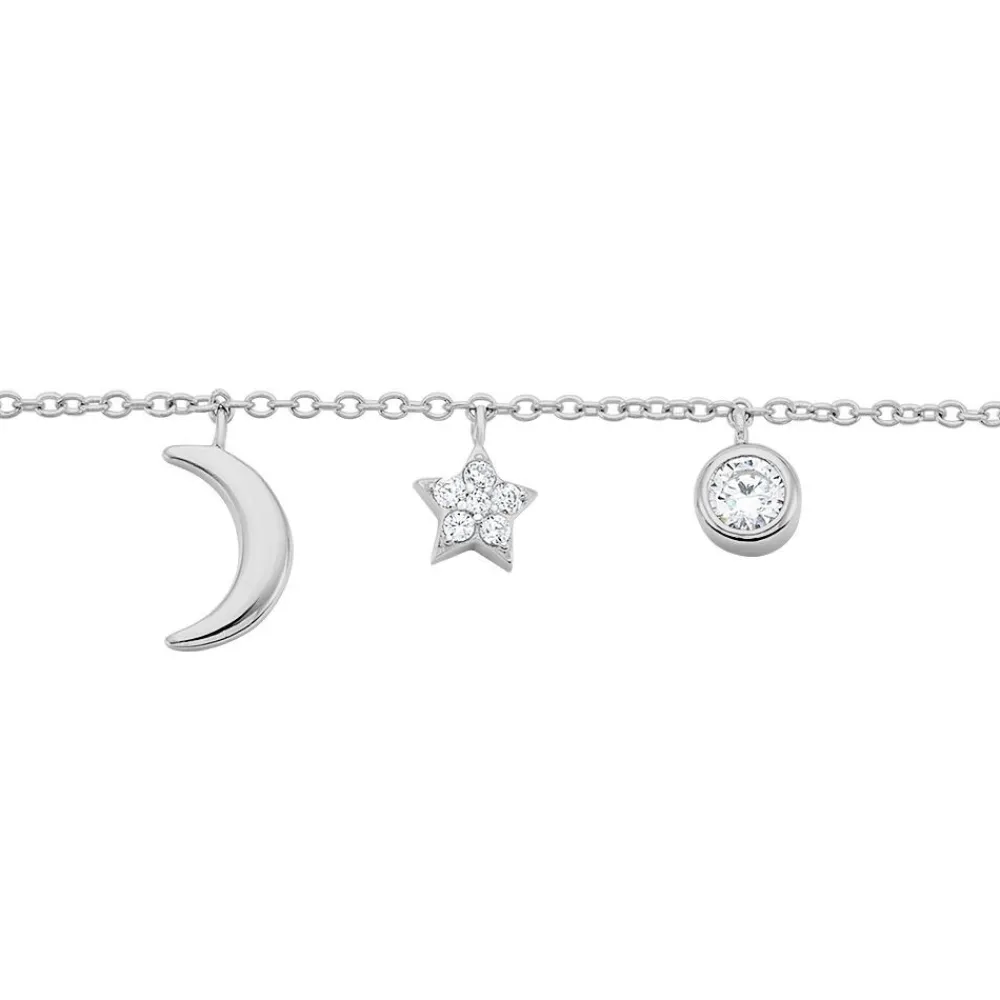 Bracelet Feeria Argent Blanc Oxyde De Zirconium|Marc Orian Sale