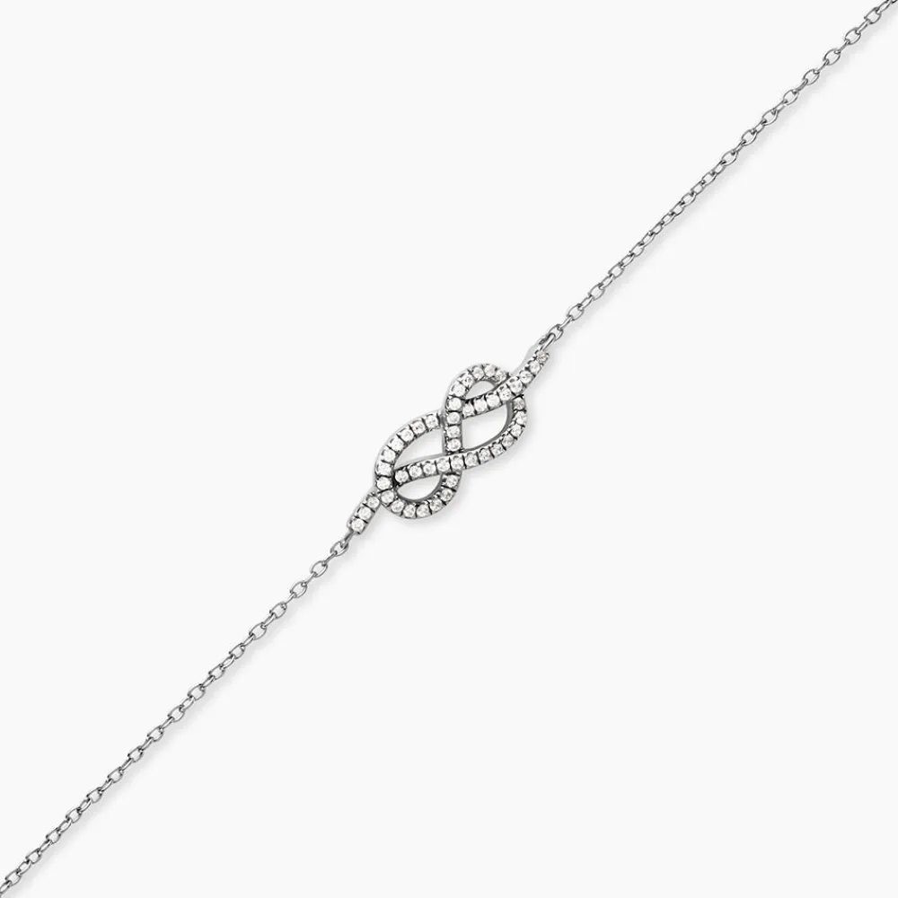 Bracelet Fiorine Argent Blanc Oxyde De Zirconium|Marc Orian Best