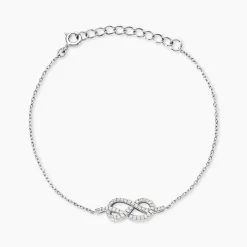 Bracelet Fiorine Argent Blanc Oxyde De Zirconium|Marc Orian Best