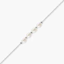 Bracelet Flawless Argent Blanc Perle De Culture|Marc Orian Sale
