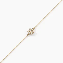 Bracelet Flurry Or Jaune Oxyde De Zirconium