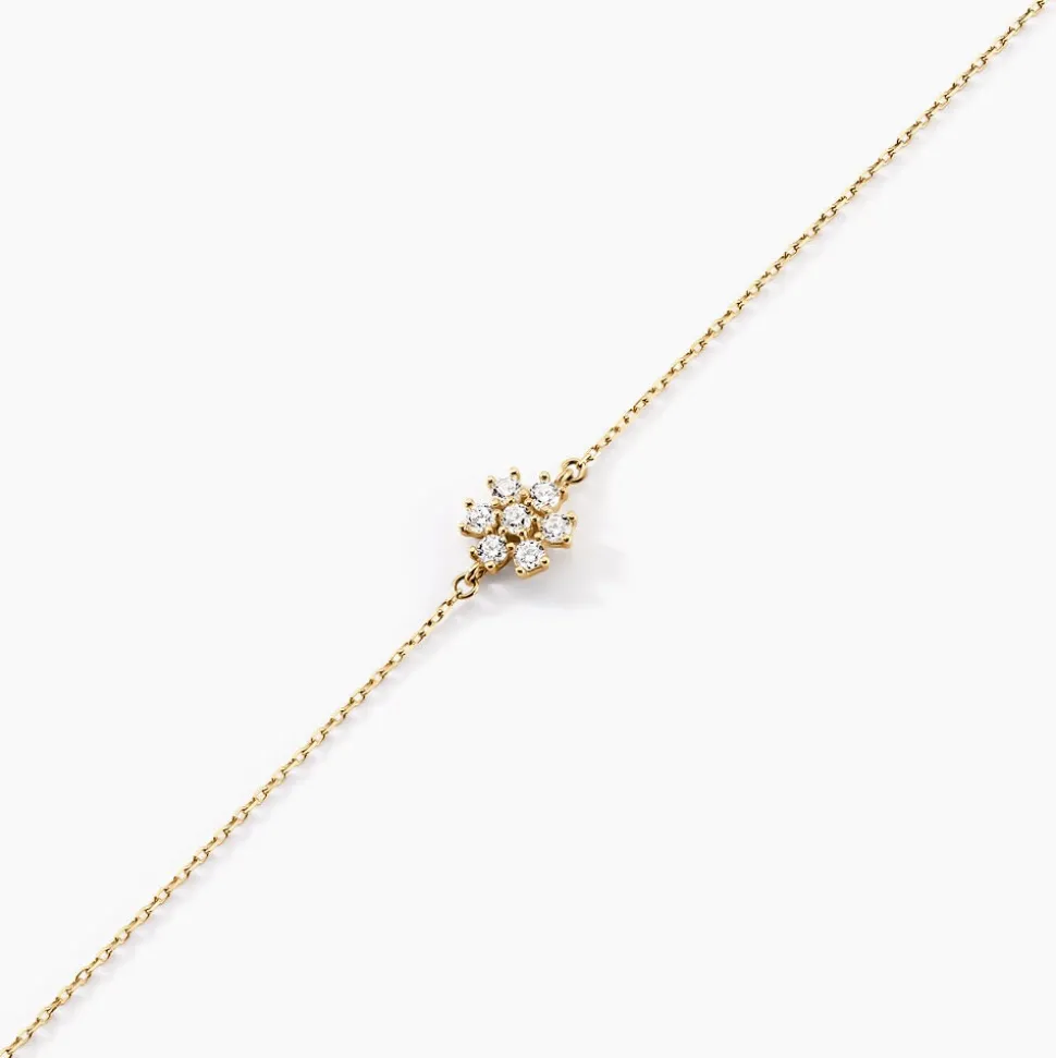 Bracelet Flurry Or Jaune Oxyde De Zirconium