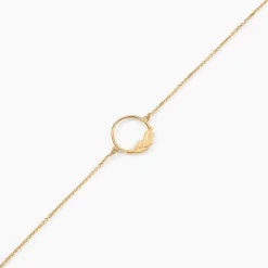 Bracelet Foliel Or Jaune