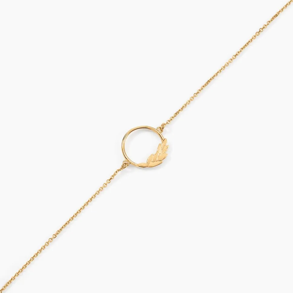 Bracelet Foliel Or Jaune
