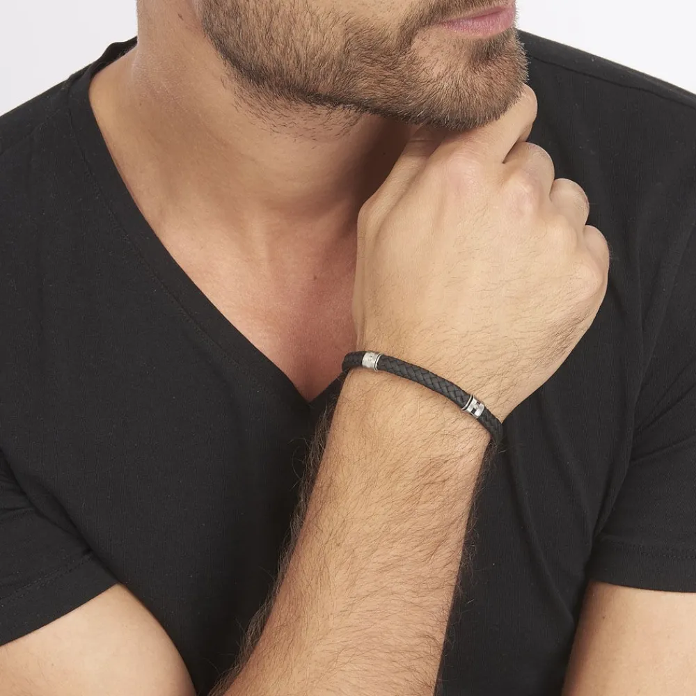 Bracelet François Or Acier Bicolore|JOURDAN Outlet