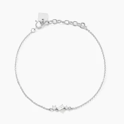 Bracelet Galla Argent Blanc Oxyde De Zirconium