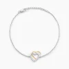 Bracelet Gine Or Jaune Argent Blanc Oxyde De Zirconium|Marc Orian Hot