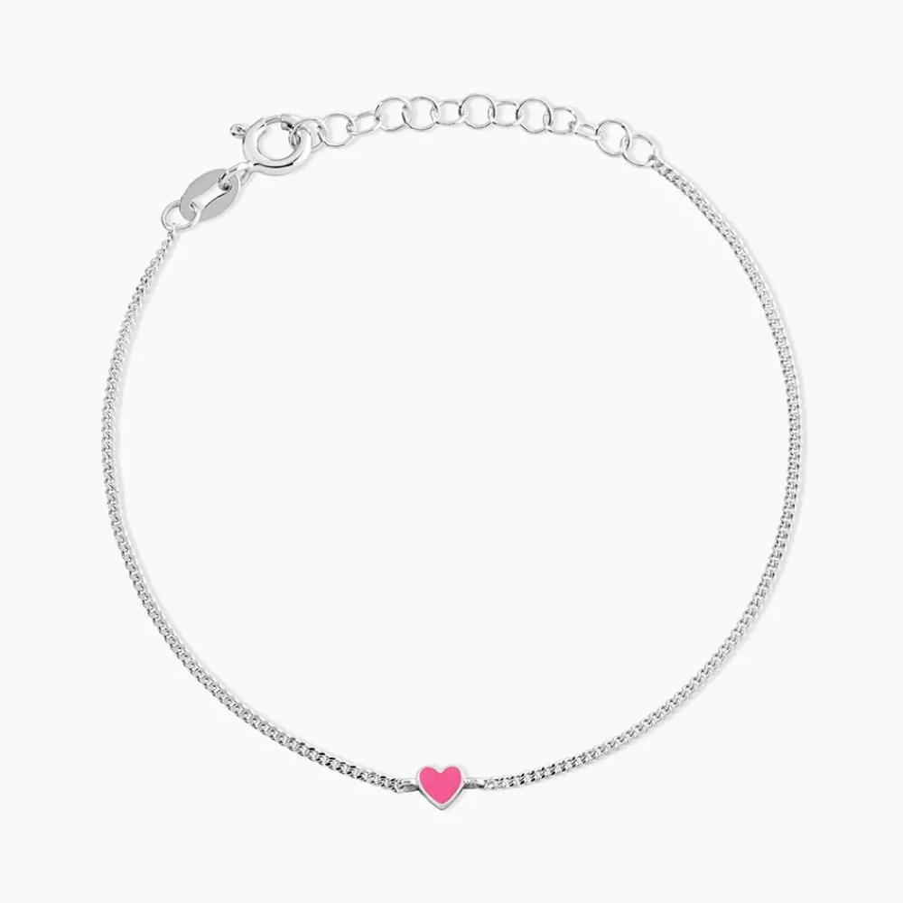 Bracelet Griotte Argent Blanc|Marc Orian Online