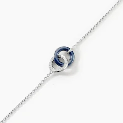 Bracelet Grizzel Argent Blanc Oxyde De Zirconium
