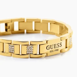 Bracelet Guess Frontiers Acier Jaune Oxyde De Zirconium|GUESS BIJOUX Sale