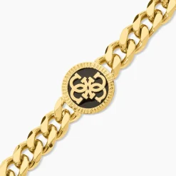 Bracelet Guess 4G Icon Acier Jaune|GUESS BIJOUX Clearance