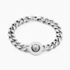 Bracelet Guess Lion King Acier Blanc|GUESS BIJOUX Discount