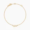 Bracelet Halo Plaqué Or Jaune Oxyde De Zirconium|Marc Orian Discount