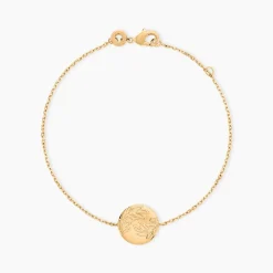 Bracelet Hanaelle Plaque Or Jaune|Marc Orian Best