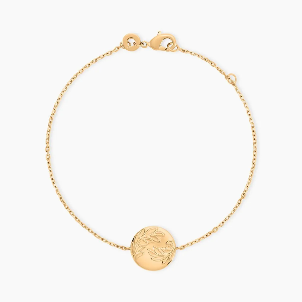 Bracelet Hanaelle Plaque Or Jaune|Marc Orian Best