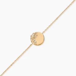 Bracelet Hanaelle Plaque Or Jaune|Marc Orian Online