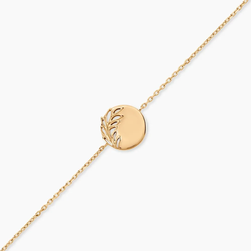 Bracelet Hanaelle Plaque Or Jaune|Marc Orian Online
