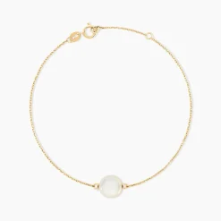 Bracelet Hege Or Jaune Nacre