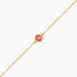 Bracelet Heida Or Jaune Calcédoine