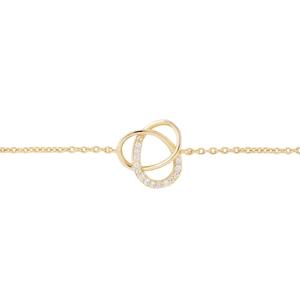 Bracelet Henia Plaque Or Jaune Oxyde De Zirconium|Marc Orian Clearance