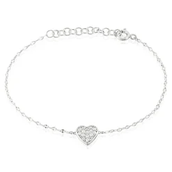 Bracelet Idan Argent Blanc Oxyde De Zirconium|Marc Orian Sale