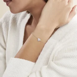 Bracelet Idan Argent Blanc Oxyde De Zirconium|Marc Orian Sale