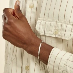 Bracelet Identité Argent Blanc Vila