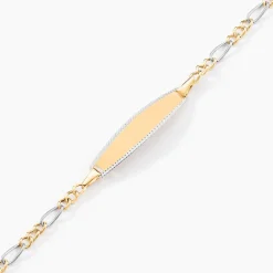 Bracelet Identité Bartolomee Maille Alternee 1/3|Marc Orian New