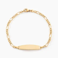 Bracelet Identité Bartolomee Maille Alternee 1/3|Marc Orian Hot