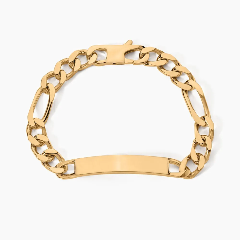 Bracelet Identité Bixente Plaqué Or Jaune|Marc Orian