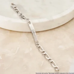 Bracelet Identité Bixente Plaqué Or Jaune|Marc Orian