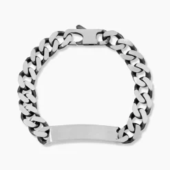 Bracelet Identité Casper Argent Gris|Marc Orian Discount