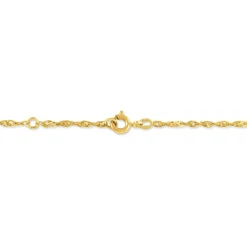 Bracelet Identité Ericka Maille Singapour Or Jaune