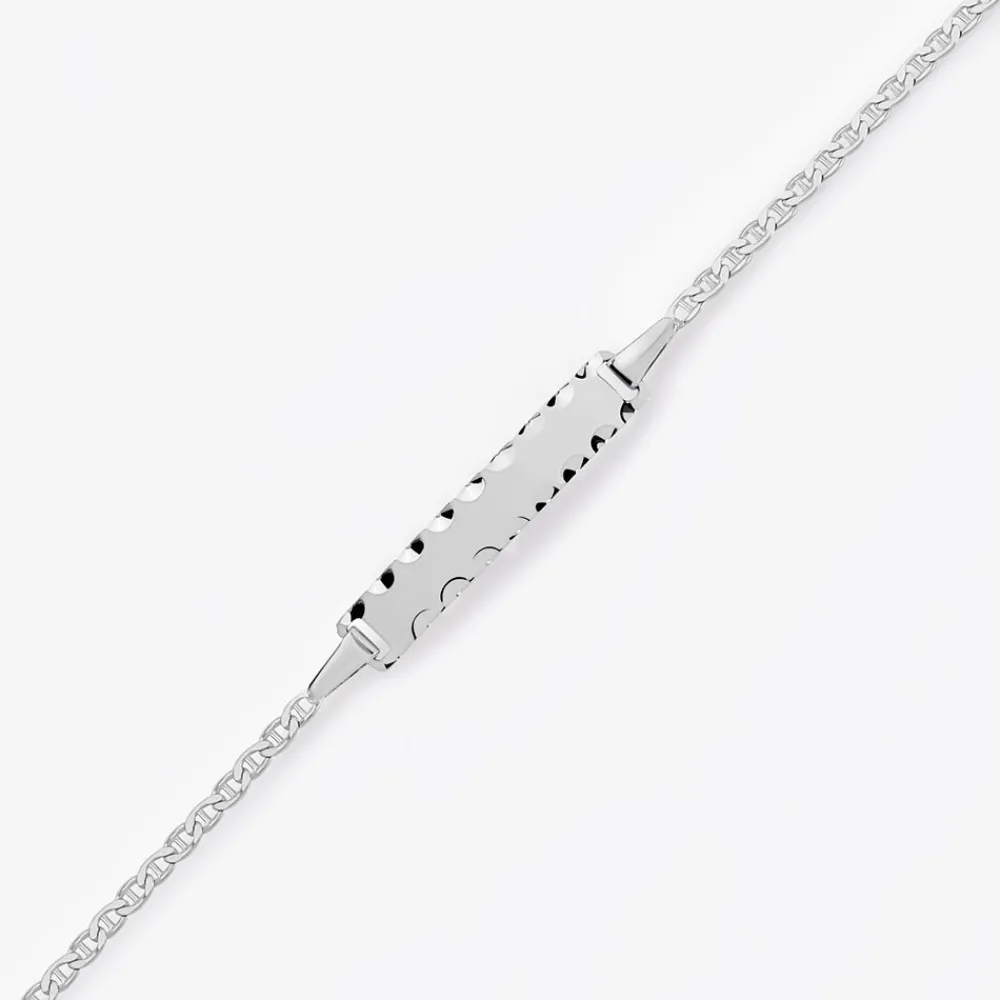 Bracelet Identité Esta Maille Forçat|Marc Orian Sale
