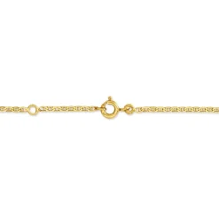 Bracelet Identité Estella Maille Cheval Or Jaune
