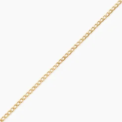Bracelet Identité Etheline Maille Gourmette Or Jaune