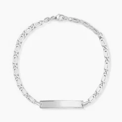 Bracelet Identité Fanelia Maille Marine|Marc Orian