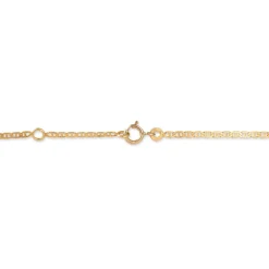 Bracelet Identité Fanelia Maille Marine Or Jaune|Marc Orian Online