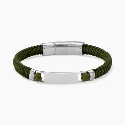 Bracelet Identité Dikeledi Acier Argenté|JOURDAN Online