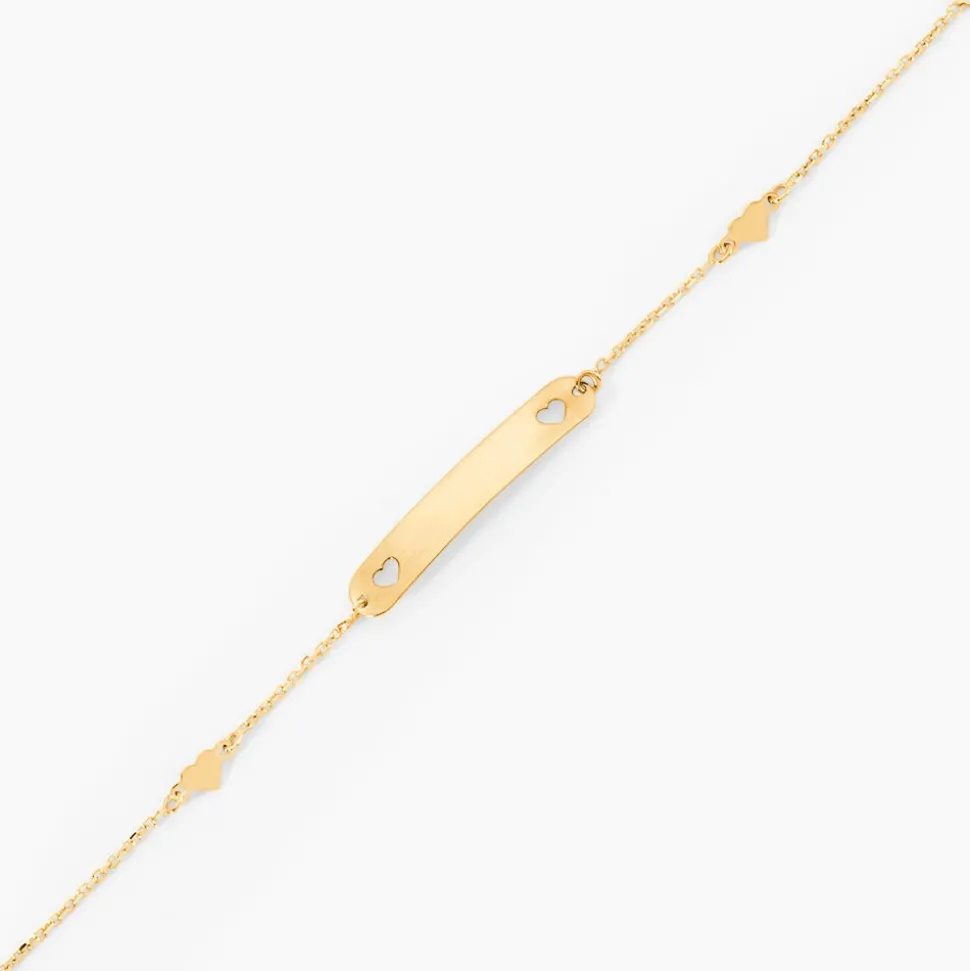 Bracelet Identité Mellie Or Jaune