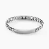 Bracelet Identité Classique Acier Blanc|PHEBUS HIM Hot