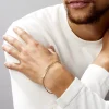 Bracelet Identité Plaqué Or Jaune Bixente|Marc Orian Online