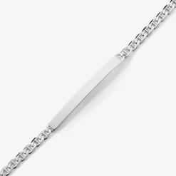 Bracelet Identité Zak Argent Blanc|Marc Orian Discount
