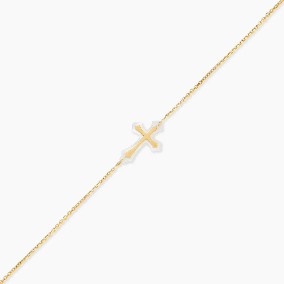 Bracelet Ifan Or Jaune Nacre